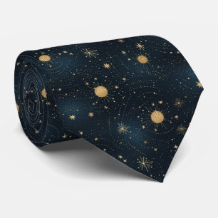 Celestial Monogram Necktie Krawatte