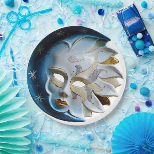 Celestial Moon and Mask Pappteller (Party)