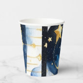 Celestial Moon and Stars Baby Dusche Pappbecher (Rechts)