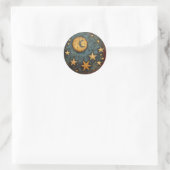 Celestial Moon and Stars Stickers (Tasche)
