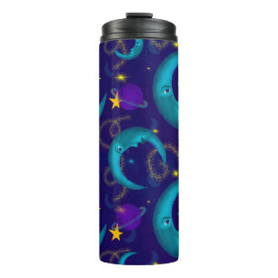 Celestial Moon and Stars Thermosbecher