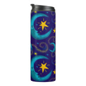 Celestial Moon and Stars Thermosbecher (Nach rechts gedreht)
