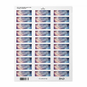 Celestial Moon and Stars Wedding Address (Vorne)