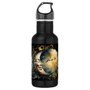 Celestial Moon and Stars "You are Phantastisch" Edelstahlflasche