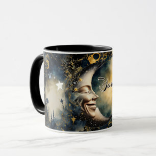 Celestial Moon and Stars "You are Phantastisch" Tasse