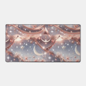 Celestial Moon Astrology – Marble White Schreibtischunterlage (Vorderseite)