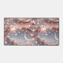 Celestial Moon Astrology – Marble White Schreibtischunterlage