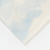 Celestial Moon Baby Fleece Blanket Soft Nursery (Ecke)
