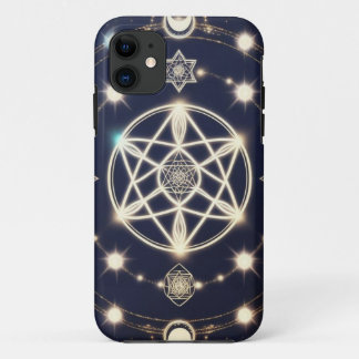 Celestial Moon Cycle Mandala – Sacred Geometry Case-Mate iPhone Hülle