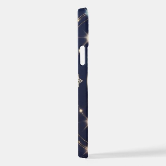 Celestial Moon Cycle Mandala – Sacred Geometry iPhone Hülle (Rechte Seite)