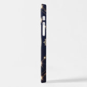 Celestial Moon Cycle Mandala – Sacred Geometry iPhone Hülle (Linke Seite)