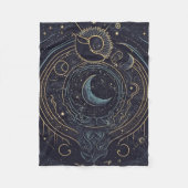 Celestial Moon Fleecedecke (Vorderseite)