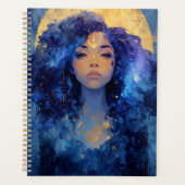 Celestial Moon Goddess Planner Planer (Vorderseite)