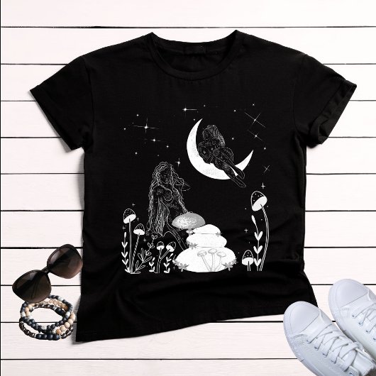 Celestial Moon Goddesses T-Shirt