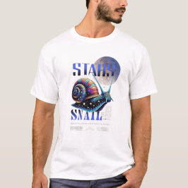 Celestial Moon Graphic T - Shirt