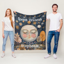 Celestial Moon Individuelle Name Süße Träume Kinde
