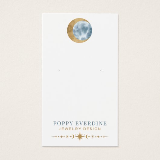 Celestial Moon Jewelry Designer Jewelier Display (Vorderseite)