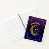 Celestial Moon Journal und Notebook Notizblock (Innenseite)