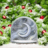 Celestial Moon Magical Gift Luxembourg Whimsical Schneekugeln (Weihnachten)