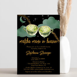 Celestial Moon Matcha made in Heaven Brautparty Einladung