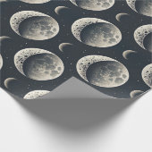 Celestial Moon Phase (1) Geschenkpapier (Ecke)