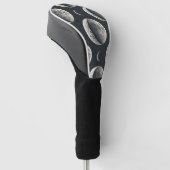 Celestial Moon Phase (1) Golf Headcover (angewinkelt)