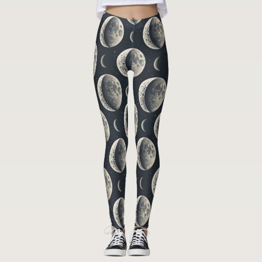 Celestial Moon Phase (1) Leggings (Vorderseite)