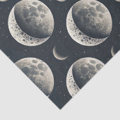 Celestial Moon Phase (1) Seidenpapier (Detail)