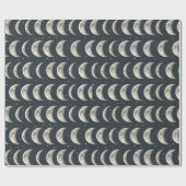 Celestial Moon Phase (2) Geschenkpapier (Flach)
