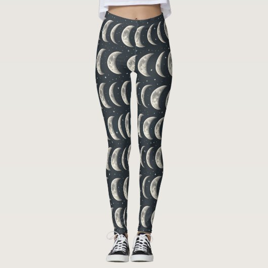 Celestial Moon Phase (2) Leggings (Vorderseite)