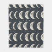 Celestial Moon Phase (3) Fleecedecke (Vorderseite)