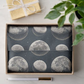 Celestial Moon Phase (3) Seidenpapier (Geschenk)