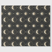 Celestial Moon Phase (5) Geschenkpapier (Flach)