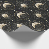 Celestial Moon Phase (5) Geschenkpapier (Ecke)