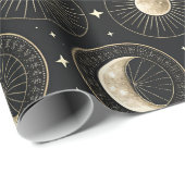 Celestial Moon Phase (5) Geschenkpapier (Rolleneckpunkt)