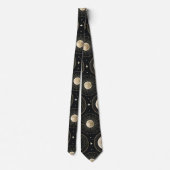 Celestial Moon Phase (5) Krawatte (Rückseite)