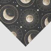 Celestial Moon Phase (5) Seidenpapier (Detail)