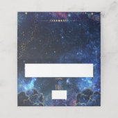 Celestial Moon Phase Galaxy Platzkarte (Außenseite Aufgefaltet)