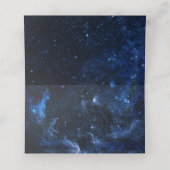 Celestial Moon Phase Galaxy Platzkarte (Innenseite Aufgefaltet)