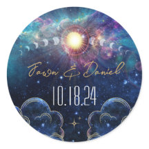 Celestial Moon Phase Wedding Siegel