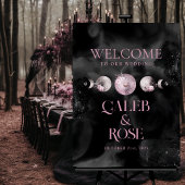 Celestial Moon Phase Welcome Sign - LunaART-A01 Poster