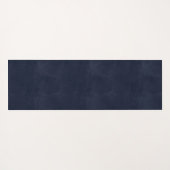 Celestial Moon Phases Gold Monogram Yoga Mat Yogamatte (Rückseite (Horizontal))