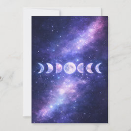 Celestial Moon Phases Mother’s Day Card  Feiertagskarte