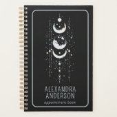 Celestial Moon Phases Mystical Holistic Spiritual Planer (Vorderseite)