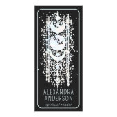 Celestial Moon Phases Mystical Holistic Spiritual Werbekarte (Vorne)