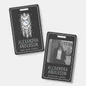 Celestial Moon Phases Mystical Spiritual Foto Ausweis (Vorder- & Rückseite)