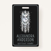 Celestial Moon Phases Mystical Spiritual Foto Ausweis (Vorderseite)