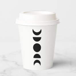 Celestial Moon Phases Pappbecher