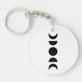 Celestial Moon Phases Schlüsselanhänger (Vorderseite)
