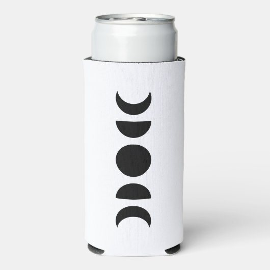 Celestial Moon Phases Selters Dosenkühler (Seltzer Rückseite)